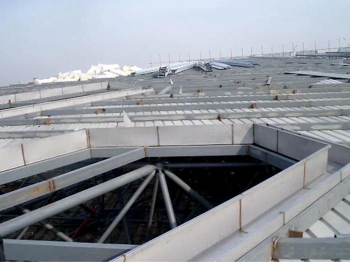 秦皇岛安吉县体育馆网架